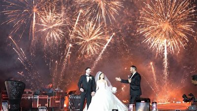 رامي عياش يفتتح حفل زفاف أسطوري في مصر بأغنية أوركسترالية
