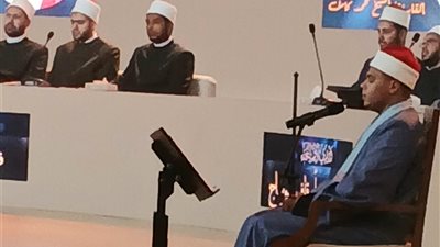 محمد كامل نجم دولة التلاوة يتألق في افتتاح التصفيات النهائية لدوري النجباء