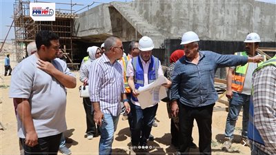 رئيس مياه الفيوم من محطة معالجة صرف صحي العدوة يوجه بزيادة نسب التنفيذ