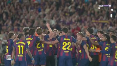 نتيجة وأهداف مباراة برشلونة وريال مدريد الشوط الثاني (2-0) في الدوري الإسباني