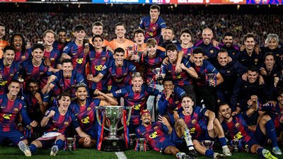 برشلونة يعتلي عرش الليجا.. حسرة ريال مدريد والكامب نو يتحول لمهرجان احتفالات