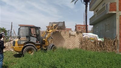 محافظ الغربية: إزالة 32 حالة تعدٍّ على أراضي طرح نهر النيل بفرع رشيد 