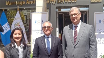 وزير العدل يفتتح مقر مكتب المساعدة القانونية للأجانب بالعاصمة الإدارية