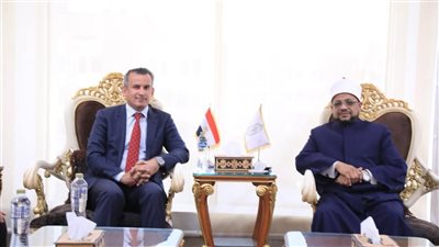 أمين مجمع البحوث يستقبل وفد أوقاف أربيل العراقية لبحث التعاون الدعوي والعلمي