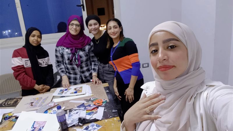 جانب من الورشة