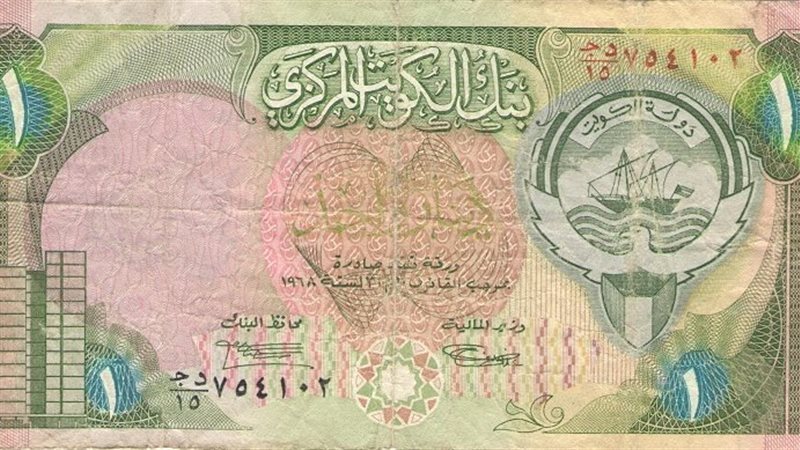 سعر الدينار الكويتي