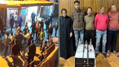 خناقة الجيرة قلبت دم.. التحقيق مع مالك مقهى وأشقائه بعد التعدي على أسرة بالإسك