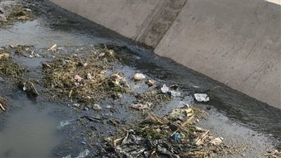 أهالي كفر سعد بحيري بشبين القناطر يستغيثون بمحافظ القليوبية من تلوث ترعة بدوي 
