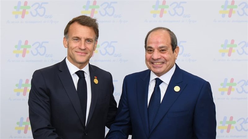 السيسي وماكرون 