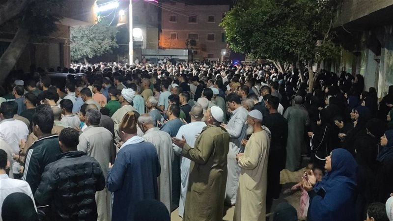 جنازة الشاب محمد