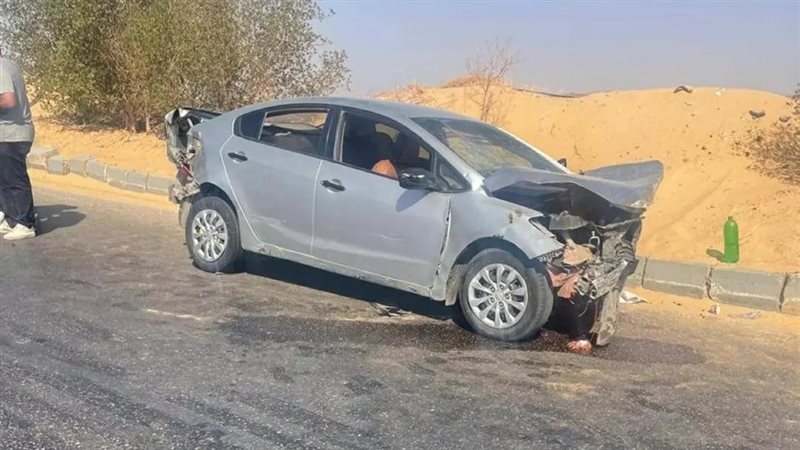 حادث ملاكي علي طريق