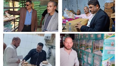حملات تموينية مكثفة ببني سويف تضبط أدوية مجهولة وسلعًا مخالفة