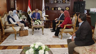 محافظ بني سويف: توفير التيسيرات لأنشطة ومبادرات برنامج الأغذية العالمى WFP