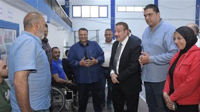 محافظ بورسعيد يوجه بصرف 100 ألف جنيه دعما لنادي ذوي الهمم