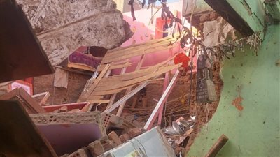 مصرع شخص وإصابة 3 آخرين في انهيار منزل مكون من دورين بالمعابدة بأسيوط 