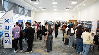 جامعة مصر للمعلوماتية تنظم ملتقي توظيف بمشاركة 15 شركة مصرية وعربية وعالمية