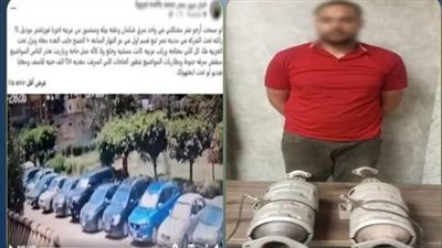 كشفته كاميرات المراقبة.. ضبط المتهم بسرقة قطع غيار السيارات في مدينة نصر
