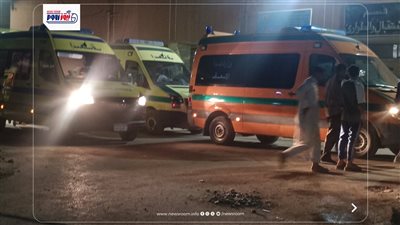 مصرع شاب وإصابة 3 آخرين فى حادث تصادم تروسيكلين على طريق اللاهون الفيوم
