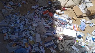 العثور على أكياس أدوية أعلى سطح مستشفى سوهاج العام