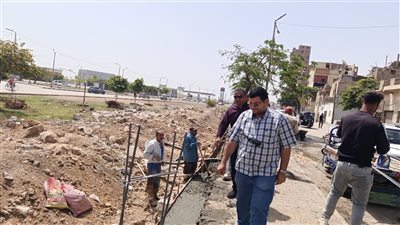 محافظ أسيوط: استمرار أعمال التطوير والتجميل بميدان الوليدية في حي شرق