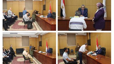 محافظ بني سويف يوجه بحلول وإجراءات بشأن شكاوى ومطالب المواطنين 
