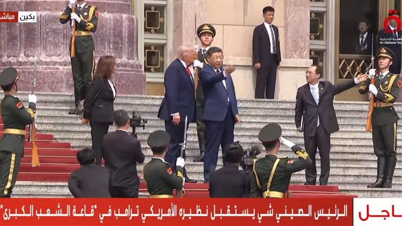 الرئيس الصيني يستقبل