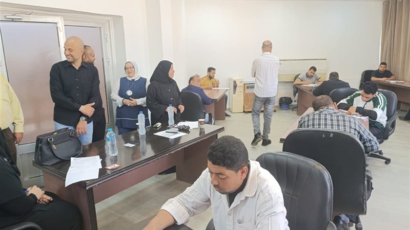 جانب من الإختبارات