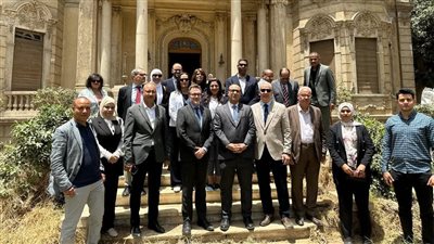 السفير الكندي يزرو مقر العائلة المقدسة وقصر ألكسان في أسيوط 