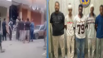 مشادة كلامية تحولت لمعركة دموية بالحجارة في الطالبية.. وضبط طرفي المشاجرة 