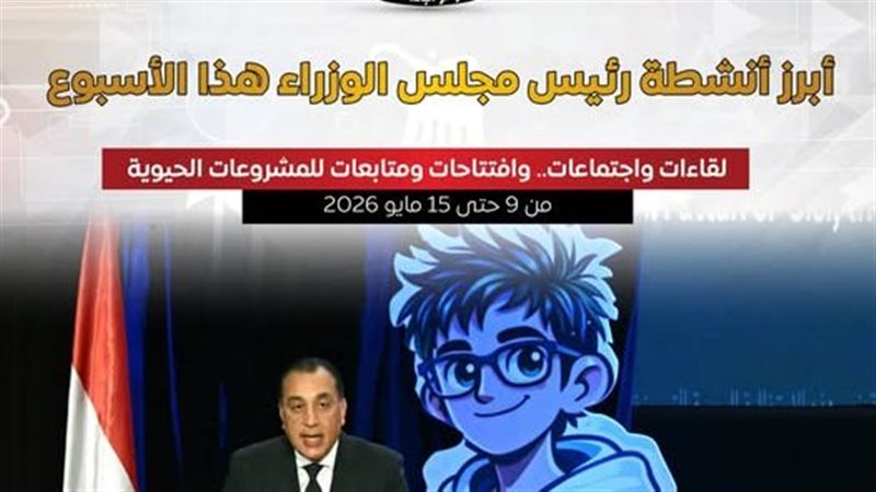 أبرز انشطة رئيس الوزراء..