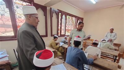 الأزهر الشريف يتابع سير امتحانات الابتدائية والإعدادية بالأقصر