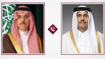 وزير الخارجية القطري ونظيره السعودي يناقشان وقف إطلاق النار بين أمريكا وإيران
