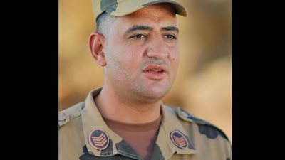 رقيب أول عبد الصادق إبراهيم عن الشهيد غنيم: «كان عايز يشارك بأي طريقة»