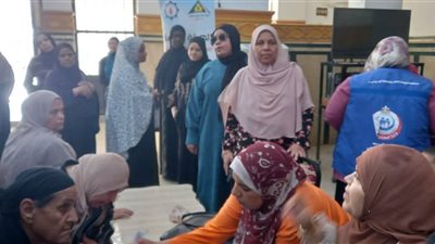 قافلة طبية مجانية بالرمد تقدم أكثر من 1000 خدمة للمواطنين بالأربعين بالسويس