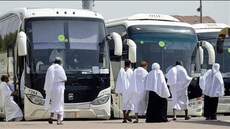  حافلات الحج البري