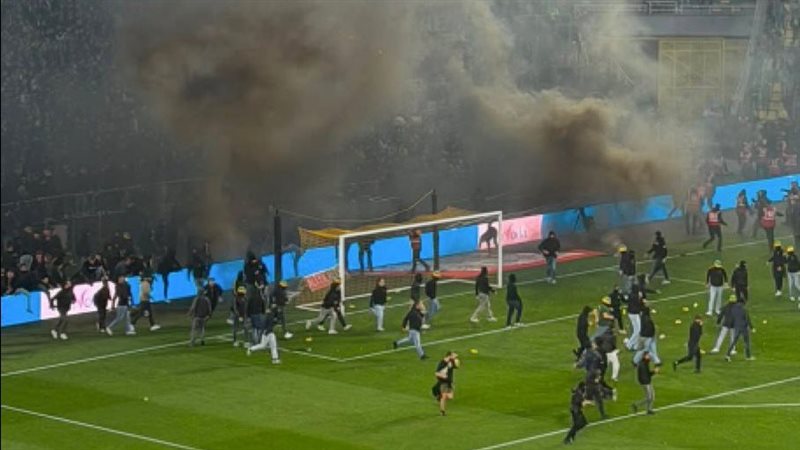 شغب جماهير نانت في