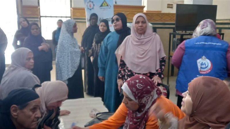 جانب من القافلة 
