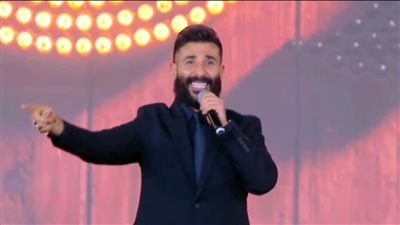 «إيه اليوم الحلو ده».. أحمد سعد يحيي احتفالية «فرحة مصر» بحضور السيدة انتصار السيسي