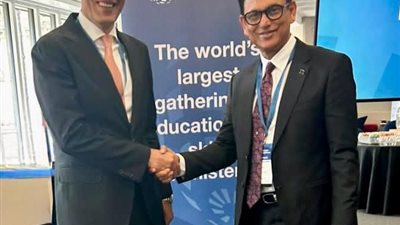 وزير التعليم يبحث مع نظيره البنجلاديشي تعزيز التعاون وتبادل الخبرات