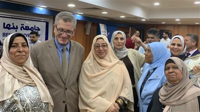 تكريم جيش الرحمة الأبيض بمستشفيات بنها الجامعية في اليوم العالمي للتمريض