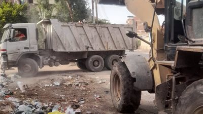 محافظ الغربية يُكثّف جهود القضاء على بؤر القمامة التاريخية.. رفع 437 طن مخلفات