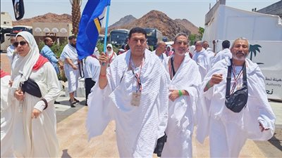 وصول 10 آلاف حاج  من حجاج الجمعيات الأهلية إلى مكة المكرمة والمدينة المنورة