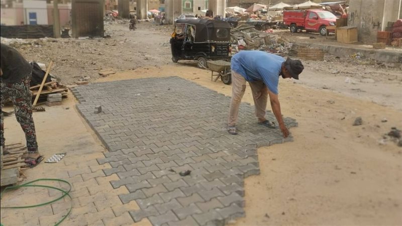 جانب من أعمال التطوير