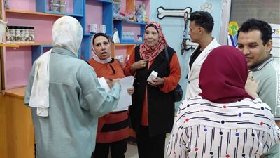 تكثيف الحملات الرقابية على العيادات البيطرية ومراكز بيع الأدوية بالسويس