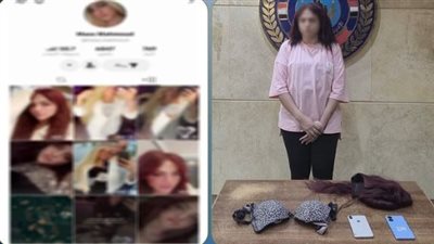 بملابس نسائية.. سقوط بلوجر الفيديوهات الخادشة في قبضة أمن الجيزة