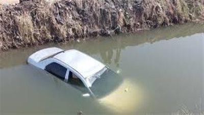 مصرع سائق غرقا بعد سقوط سيارته فى ترعة المريوطية بالبدرشين