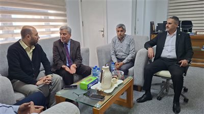 وفد المعاهد الأزهرية في فلسطين يزور شركة الاتصالات الفلسطينية جوال