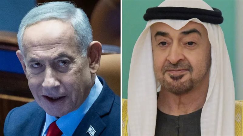 نتنياهو والشيخ محمد