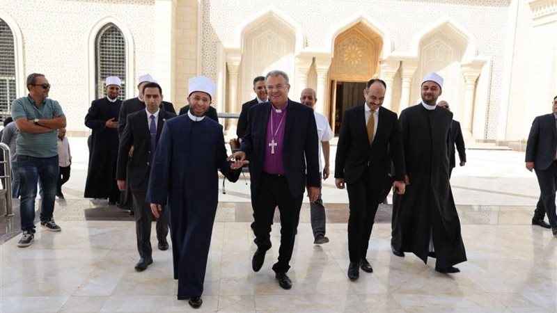 وزير الأوقاف ووفد