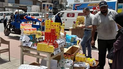 الغرفة التجارية بدمياط تنظم قافلة غذائية لتوفير السلع بأسعار مخفضة